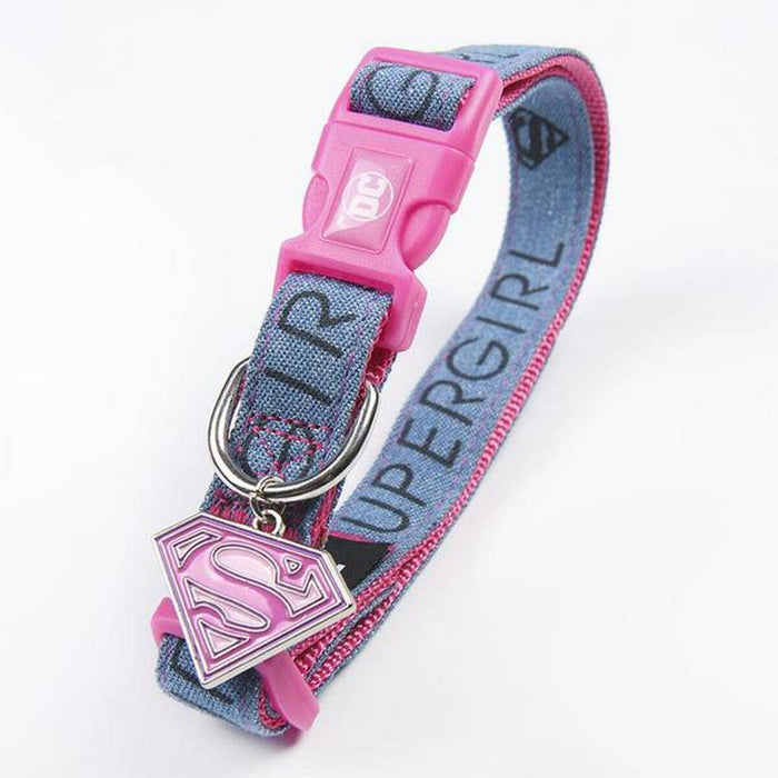 Dog Collar Superman Pink - VMX PETS