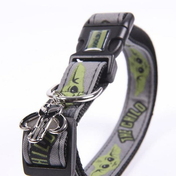 Dog Collar The Mandalorian Grey - VMX PETS