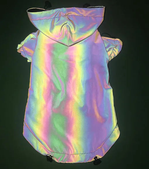 Reflective Windbreaker Hoodie for Dogs – Stylish Pet Coat - VMX PETS - VMX PETS
