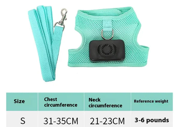 Pets Dog Vest Chest Strap Harness Air Conditioner Cooling And Breathable With Air Conditioner Pet Products - VMX PETS - VMX PETS