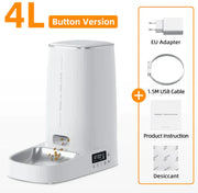4L Automatic Pet Feeder Cat Food Dispenser - VMX PETS - VMX PETS