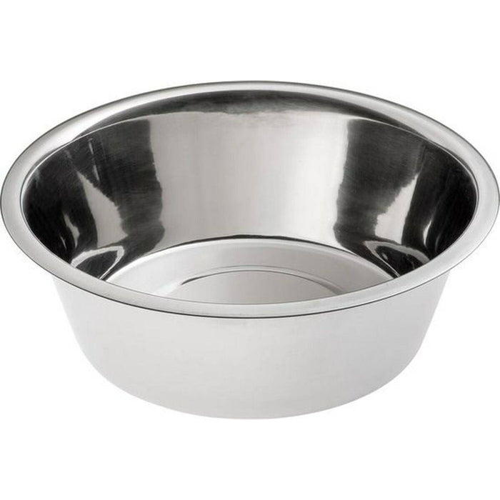 Ferplast Silver Stainless Steel Pet Feeding Dish (Copy) - VMX PETS