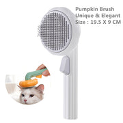 Pumpkin Pet Groomer, Auto-Clean Slicker - VMX PETS