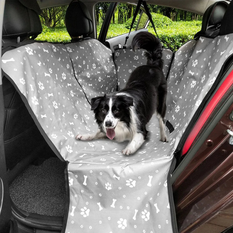 Pet Dog Car Back Seat Cover Mats with Safety Belt - VMX PETS - VMX PETS