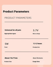 Pet Shaver Electric Quiet Nail Grinder - VMX PETS - VMX PETS