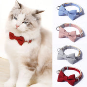Plaid Print Pet Bow Tie Collar - VMX PETS - VMX PETS