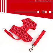 Rhinestone Pet Harness And Leash Set - VMX PETS - VMX PETS