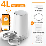 4L Automatic Pet Feeder Cat Food Dispenser - VMX PETS - VMX PETS