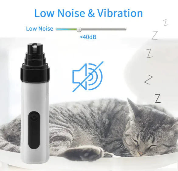 Rechargeable Pet Nail Grinder - VMX PETS - VMX PETS