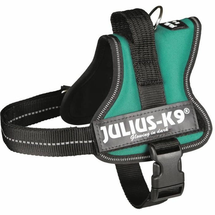 Dog Harness JuliusK9 Black Green M Mini - VMX PETS