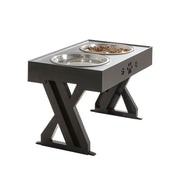 Dual-Bowl Adjustable Pet Feeder - VMX PETS