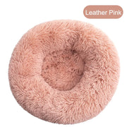 Soft Winter Warm Long Plush Donut Pet Bed - VMX PETS - VMX PETS
