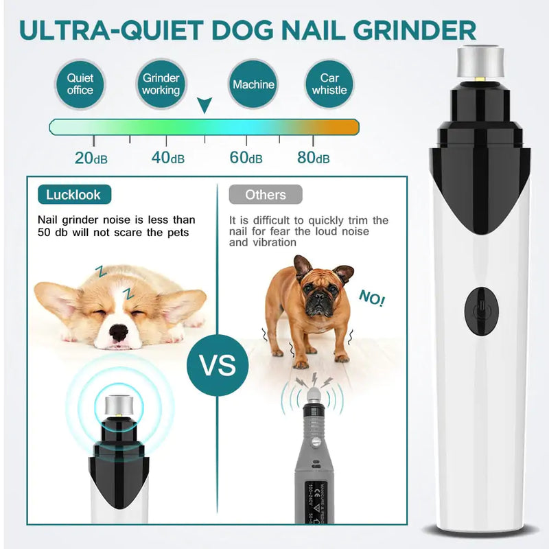 Rechargeable Pet Nail Trimmer - VMX PETS - VMX PETS