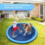 Summer Splash Pet Sprinkler Pad: Inflatable Cooling Mat - VMX PETS - VMX PETS