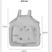 Non-Stick Wool Kangaroo Petting Apron – Convenient & Comfortable for Pet Care - VMX PETS - VMX PETS