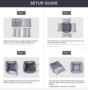 Warm Winter Pet Bed for Cats and Small Dogs - VMX PETS - VMX PETS