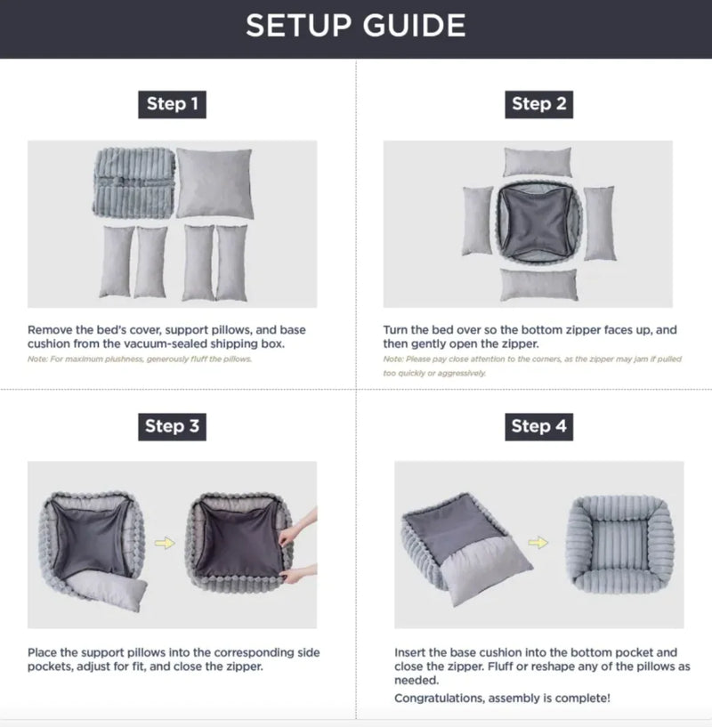 Warm Winter Pet Bed for Cats and Small Dogs - VMX PETS - VMX PETS