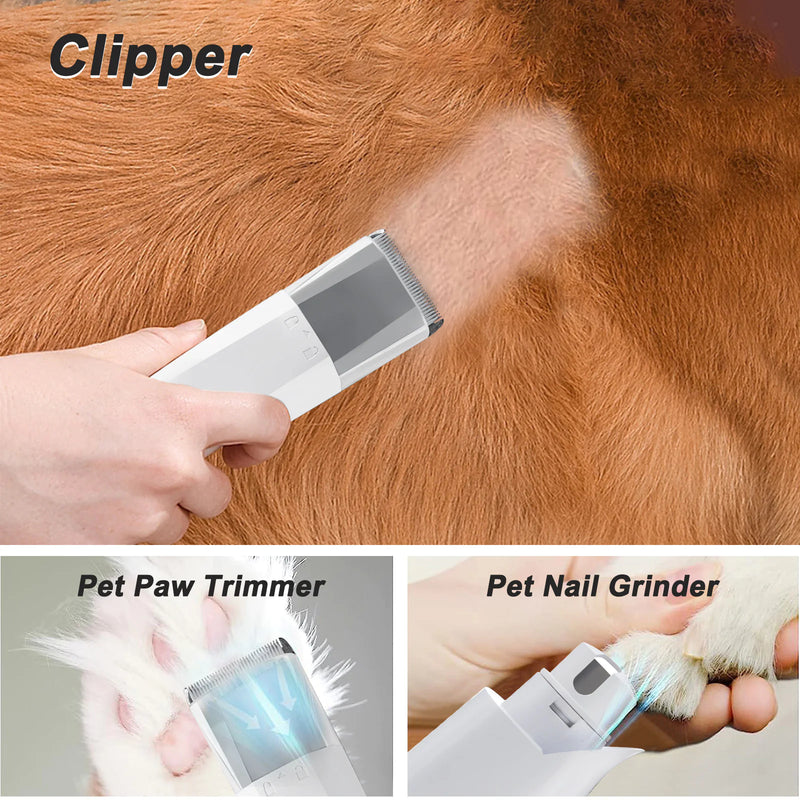 Vacuum Trimming 7-in-1 Multifunctional Pet Grooming Device - VMX PETS - VMX PETS