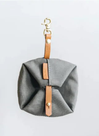 Folding Dog Bowl Canvas Dog Tableware Drinking Water Bowl Feeding Bowl Walking Dog Portable Pet Ration Bag - VMX PETS - VMX PETS