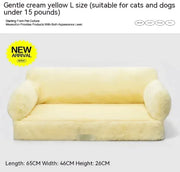 Four-Season Soft Cat Nest Warm & Washable Pet Bed - VMX PETS - VMX PETS