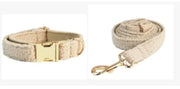 Minimalist Cream Pet Collar & Harness - VMX PETS - VMX PETS
