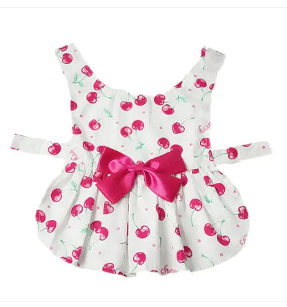 Chic Pet Floral Bow Skirt - VMX PETS