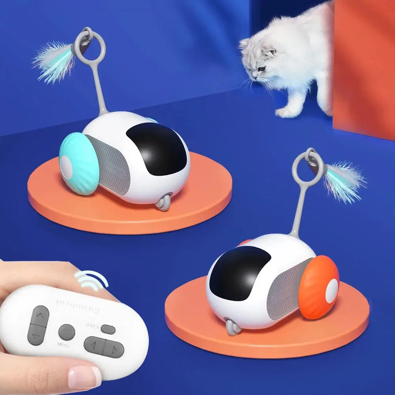 Smart Cat Toy Automatic Remote Controlled Car Interactive Pet Supplies - VMX PETS - VMX PETS