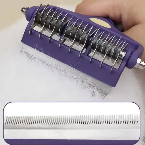 Fold Away Pet Grooming Comb - VMX PETS - VMX PETS