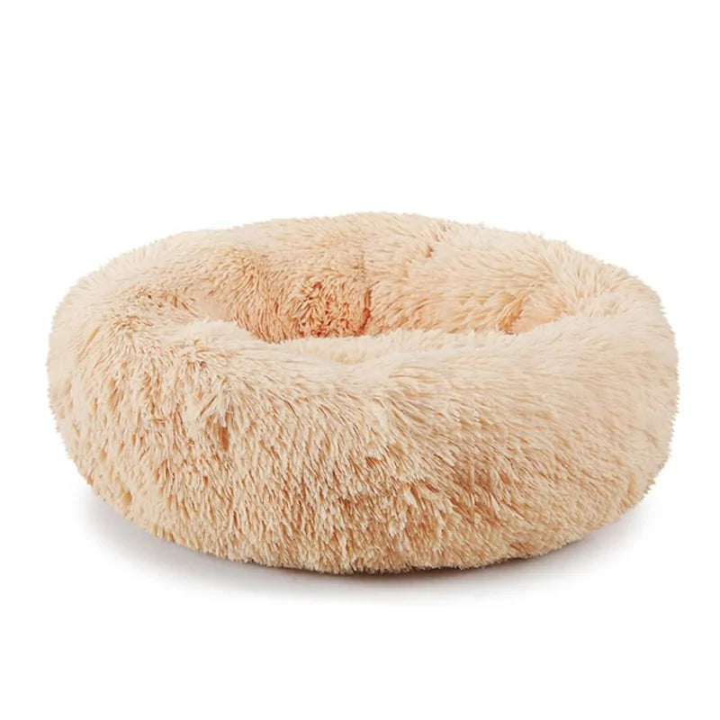 Cozy Round Pet Lounger Bed for Large Dogs and Cats - VMX PETS - VMX PETS
