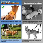 All-in-One Dog Harness & Retractable Leash - VMX PETS - VMX PETS