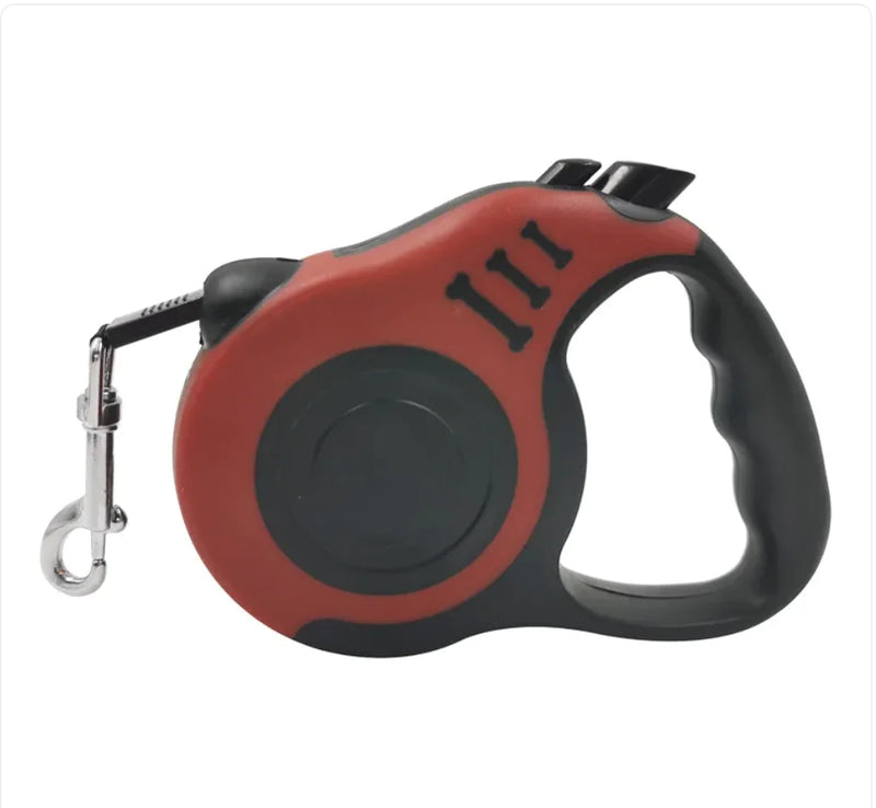Pet Automatic Retractable Leash with Bone Print - VMX PETS - VMX PETS