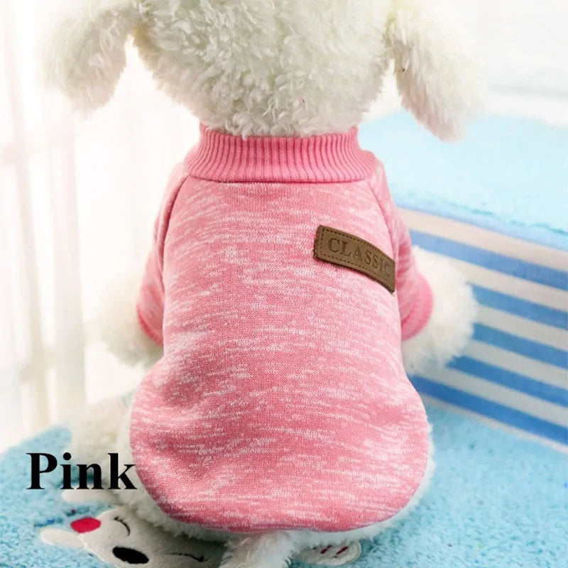 Classic Warm Puppy Pet Cat Winter Fashion Clothes - VMX PETS - VMX PETS