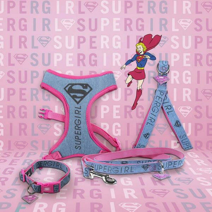 Dog Collar Superman Pink - VMX PETS