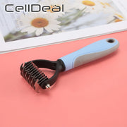 Precise Hair Removal Comb: Dematting and Deshedding Grooming Tool for Dogs and Cats - VMX PETS - VMX PETS