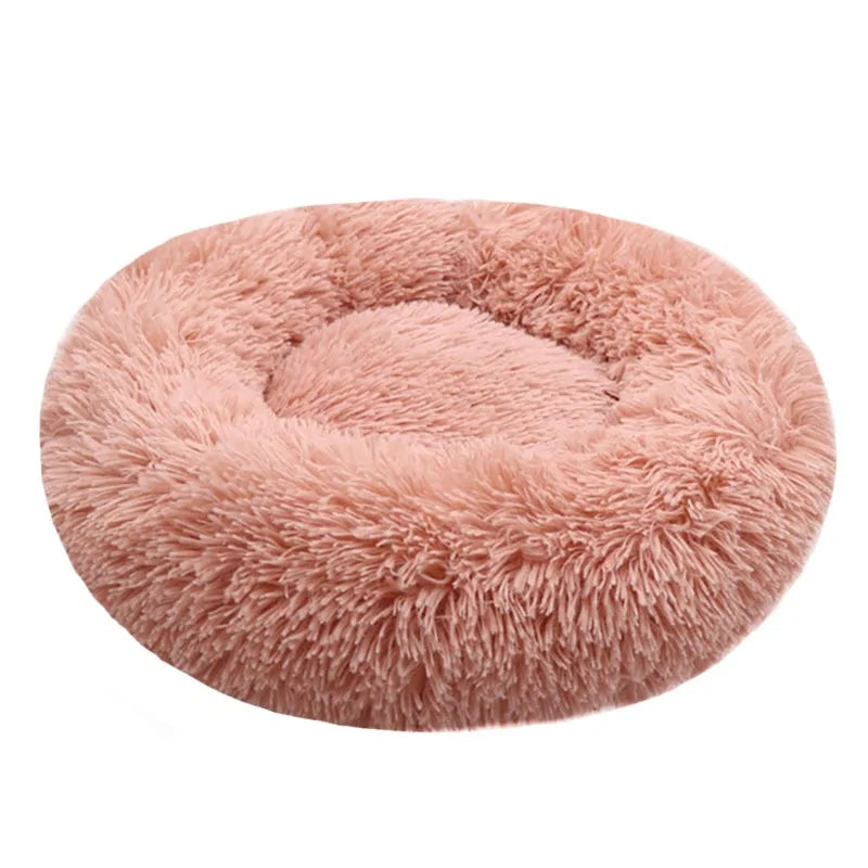 Cozy Round Pet Lounger Bed for Large Dogs and Cats - VMX PETS - VMX PETS