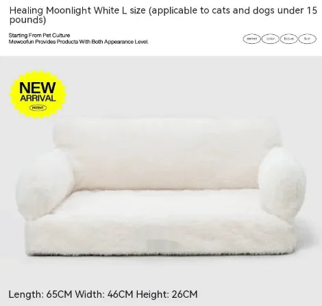 Four-Season Soft Cat Nest Warm & Washable Pet Bed - VMX PETS - VMX PETS