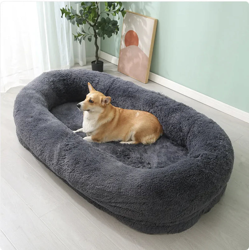 Plush Winter Pet Bed - Warm, Large, Removable & Washable - VMX PETS - VMX PETS