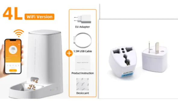 4L Automatic Pet Feeder Cat Food Dispenser - VMX PETS - VMX PETS