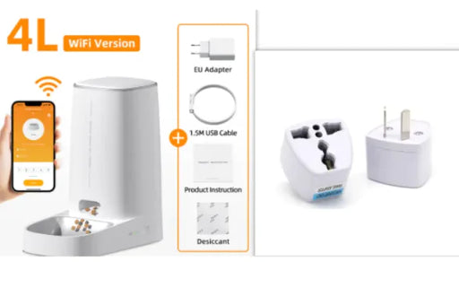 4L Automatic Pet Feeder Cat Food Dispenser - VMX PETS - VMX PETS