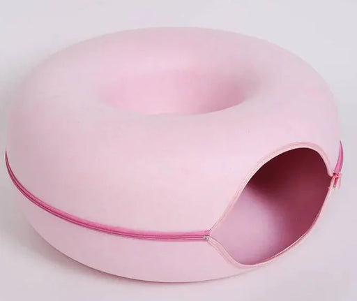 Four Seasons Available Cat Round Felt Pet Nest - VMX PETS - VMX PETS