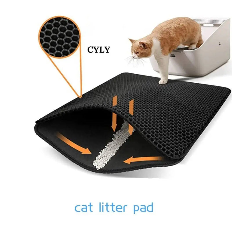 Waterproof Pet Cat Litter Mat - VMX PETS - VMX PETS
