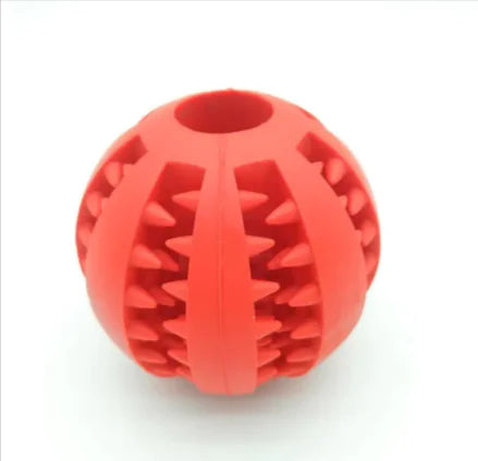 Interactive Rubber Slow Feeder Dog Ball - VMX PETS - VMX PETS