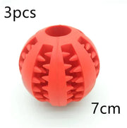 Interactive Rubber Slow Feeder Dog Ball - VMX PETS - VMX PETS