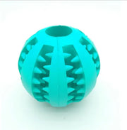 Interactive Rubber Slow Feeder Dog Ball - VMX PETS - VMX PETS