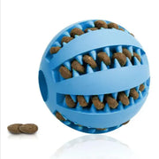 Interactive Rubber Slow Feeder Dog Ball - VMX PETS - VMX PETS