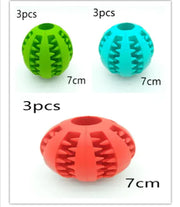 Interactive Rubber Slow Feeder Dog Ball - VMX PETS - VMX PETS