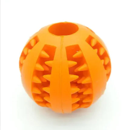 Interactive Rubber Slow Feeder Dog Ball - VMX PETS - VMX PETS