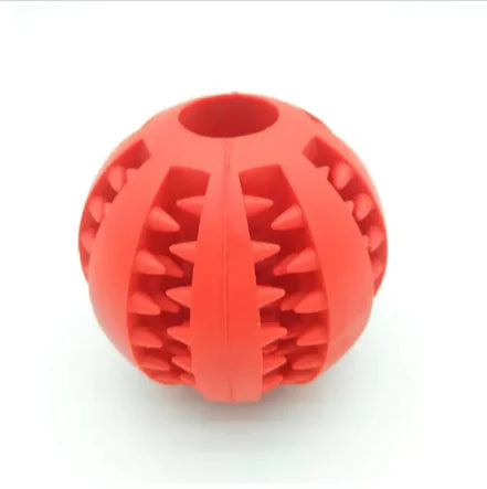 Interactive Rubber Slow Feeder Dog Ball - VMX PETS - VMX PETS