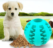 Interactive Rubber Slow Feeder Dog Ball - VMX PETS - VMX PETS
