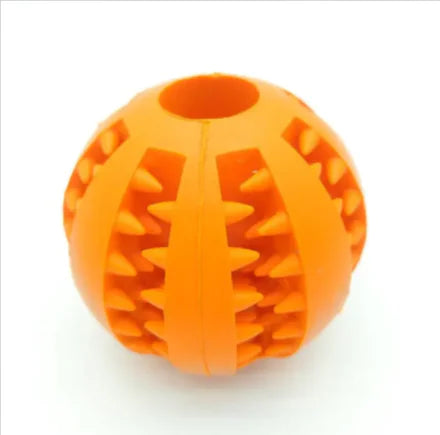 Interactive Rubber Slow Feeder Dog Ball - VMX PETS - VMX PETS